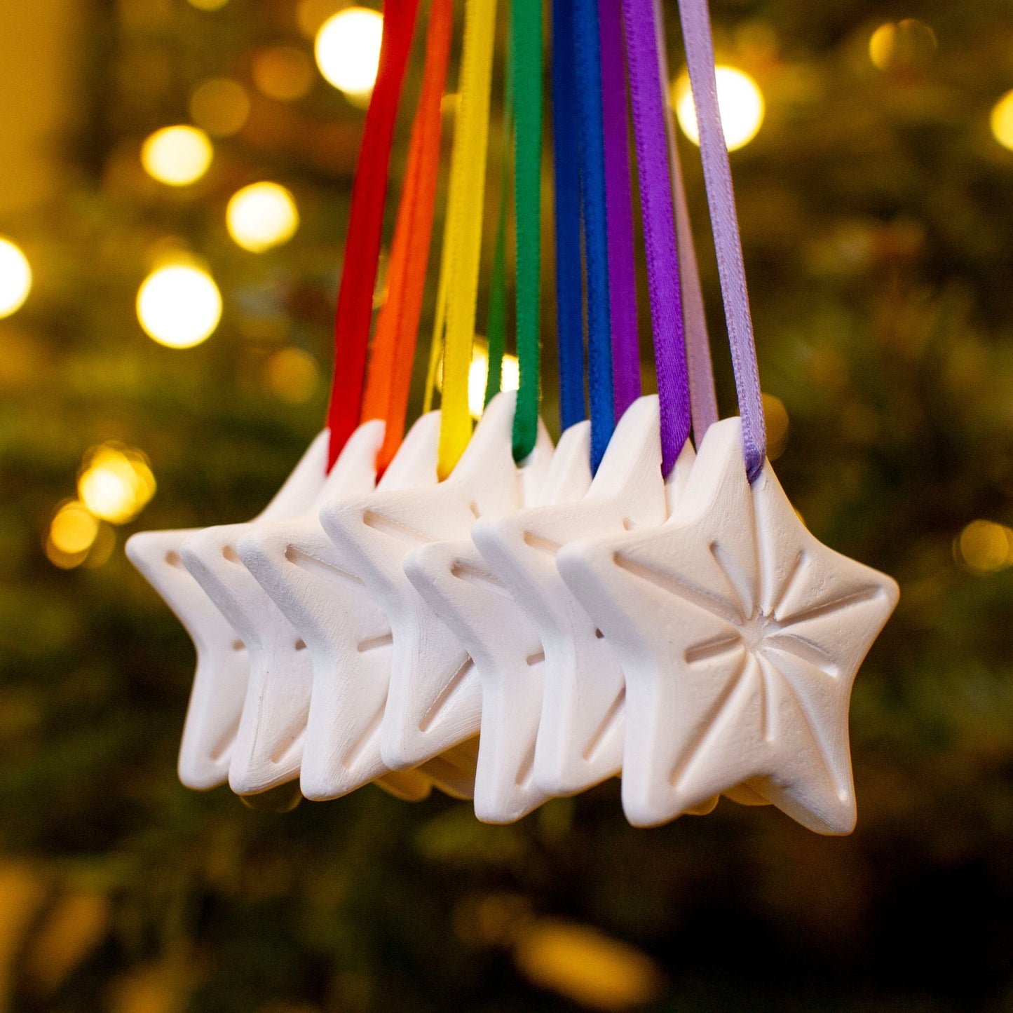 Rainbow Star Decorations