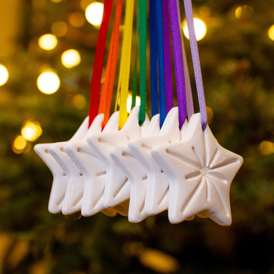 Rainbow Star Decorations