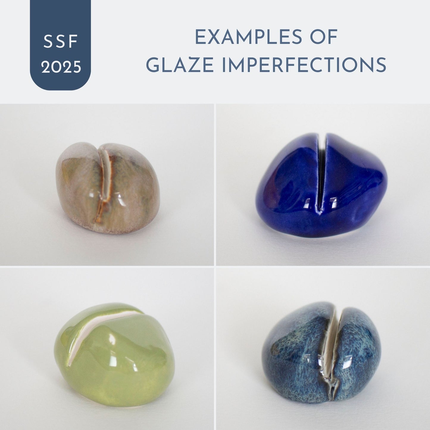 SECONDS: Photo holder pebbles - 50% off